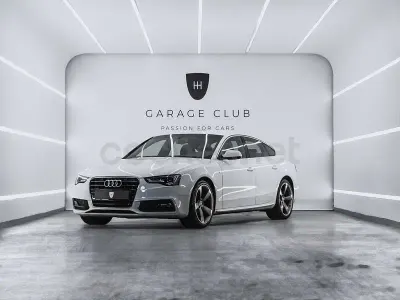 Usado Audi A5 Sportback 190 CV (139 kW) 2015 Blanco Utilitario