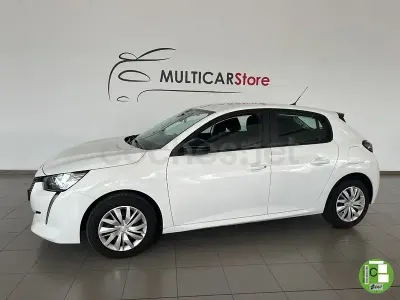 Usado Peugeot 208 Active 100 CV (73 kW) 2022 Blanco Utilitario