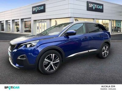 Azul Usado 2017 Peugeot 3008 Allure SUV | 16.900 € (Un poco caro)