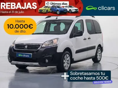 Usado Peugeot TePee Outdoor 110 CV (80 kW) 2018 Blanco Van