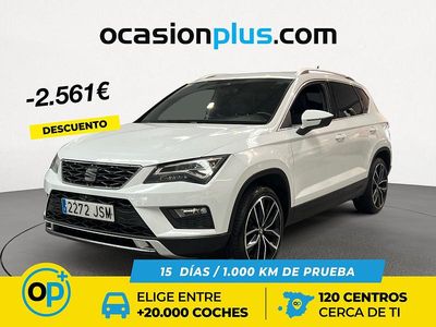 Usado Seat Ateca 4Drive 190 CV (139 kW) 2016 Blanco SUV