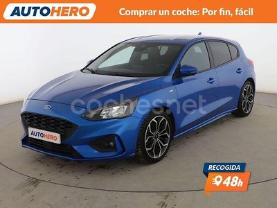 Azul Usado 2021 Ford Focus ST-Line Berlina | 17.299 € (Un poco caro)