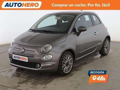 Gris / plata Usado 2017 Fiat 500 Lounge Berlina | 8299 € (Precio justo)