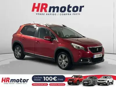 Usado Peugeot 2008 Signature Sky 100 CV (73 kW) 2019 Rojo SUV