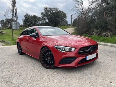 Usado Mercedes CLA200 Shooting Brake 163 CV (119 kW) 2021 Rojo Familiar