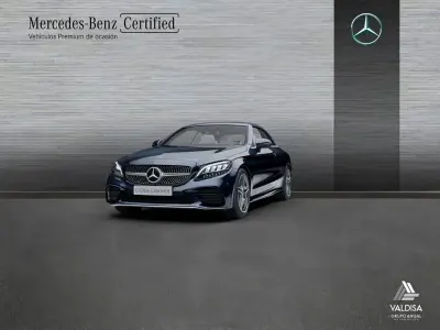 Usado Mercedes C300 AMG line 258 CV (189 kW) 2021 Azul cavansita Descapotable