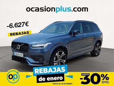 Azul Usado 2021 Volvo XC90 R-Design SUV | 43.200 € (Precio justo)
