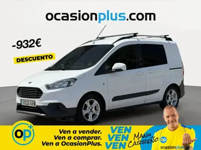 Usado Ford Transit Courier Trend 100 CV (73 kW) 2018 Blanco Van