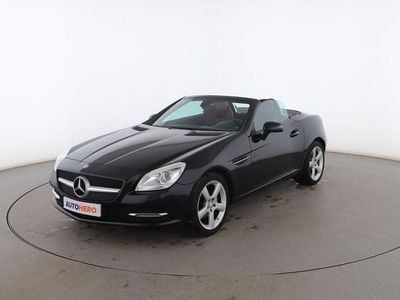 Negro Usado 2016 Mercedes SLK200 Descapotable | 21.499 €