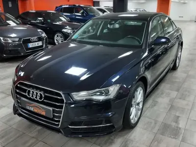 Usado Audi A6 S-Line 190 CV (139 kW) 2017 Azul Berlina