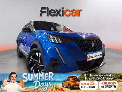 Usado Peugeot 2008 GT 130 CV (95 kW) 2021 Azul SUV