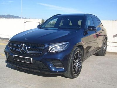 Usado Mercedes GLC250 204 CV (150 kW) 2017 Azul SUV