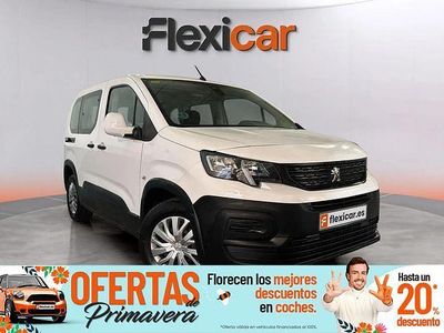 Usado Peugeot Rifter Access 100 CV (73 kW) 2020 Blanco Monovolumen