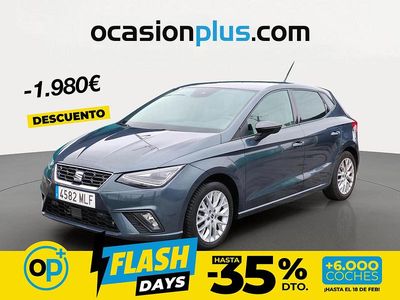 Usado Seat Ibiza FR 110 CV (80 kW) 2023 Gris / plata Berlina