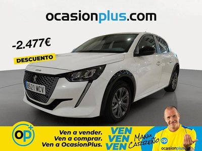 Usado Peugeot e-208 Active 100 kW (136 CV) 2022 Blanco Utilitario