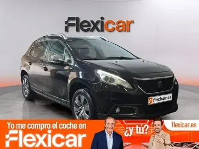Usado Peugeot 2008 Access 82 CV (60 kW) 2017 Negro SUV