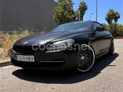 Usado BMW 650 367 CV (269 kW) 2011 Negro Coupe