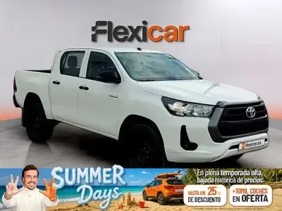 Usado Toyota HiLux 150 CV (110 kW) 2021 Blanco Pickup/Camioneta