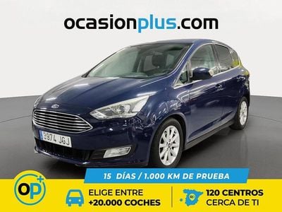 Azul Usado 2015 Ford C-MAX Titanium Monovolumen | 9450 € (Buen precio)