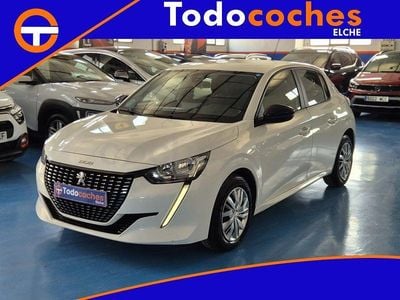 Usado Peugeot 208 Active 100 CV (73 kW) 2021 Blanco Utilitario
