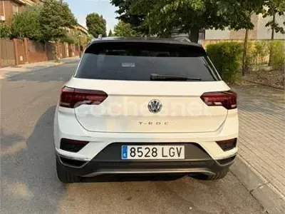 Usado VW T-Roc Sportline 150 CV (110 kW) 2020 Blanco SUV