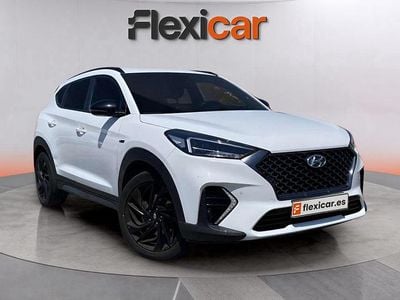 Usado Hyundai Tucson N Line 136 CV (100 kW) 2020 Blanco SUV