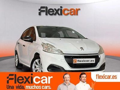 Usado Peugeot 208 Access 75 CV (55 kW) 2016 Blanco Utilitario