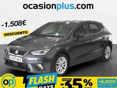 Usado Seat Ibiza FR 110 CV (80 kW) 2023 Gris Utilitario