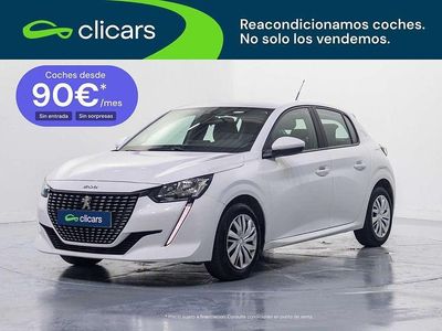 Usado Peugeot 208 Active 102 CV (75 kW) 2021 Blanco Utilitario