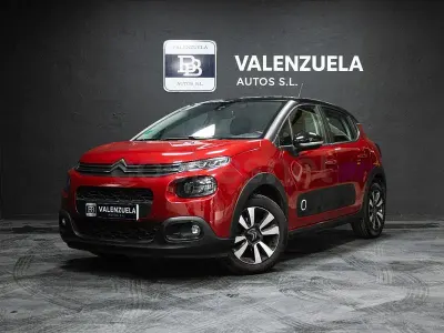 Usado Citroën C3 Feel 82 CV (60 kW) 2019 Granate Utilitario
