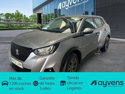 Usado Peugeot 2008 Active 110 CV (80 kW) 2021 Gris SUV