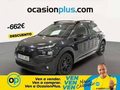 Usado Citroën C4 Cactus Feel 110 CV (80 kW) 2017 Negro Utilitario