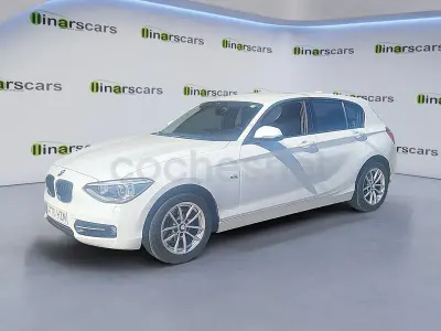 Usado BMW 114 102 CV (75 kW) 2014 Blanco Utilitario