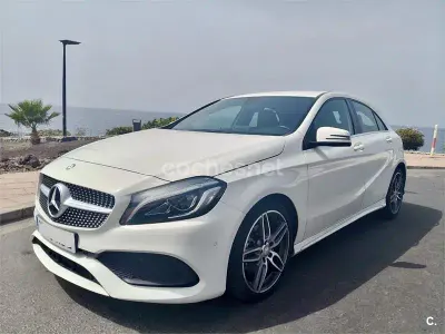 Usado Mercedes A200 AMG line 136 CV (100 kW) 2017 Blanco Utilitario