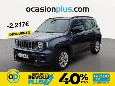 Usado Jeep Renegade Limited 130 CV (95 kW) 2023 Azul SUV