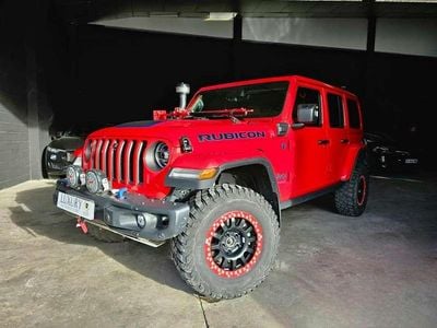 Usado Jeep Wrangler Unlimited Rubicon 381 CV (280 kW) 2021 Rojo SUV
