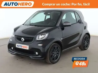 Usado Smart ForTwo Coupé Passion 90 CV (66 kW) 2018 Negro Coupe
