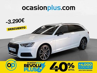 Usado Audi A4 S-Line 150 CV (110 kW) 2018 Blanco Familiar