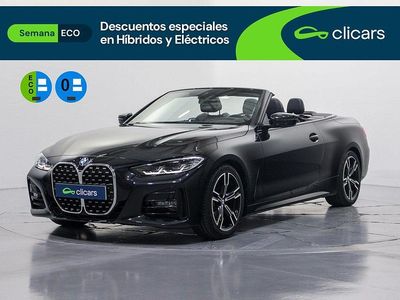 Usado BMW 420 190 CV (139 kW) 2022 Negro Descapotable