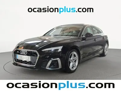 Usado Audi A5 S-Line 204 CV (150 kW) 2020 Negro Coupe
