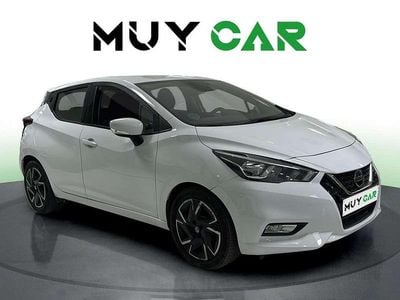 Usado Nissan Micra Acenta 92 CV (67 kW) 2021 Blanco Utilitario