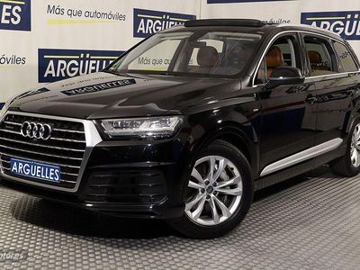 Usado Audi Q7 S-Line 272 CV (200 kW) 2016 Negro SUV