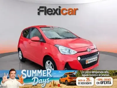 Usado Hyundai i10 66 CV (48 kW) 2019 Rojo Utilitario