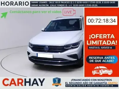 Usado VW Tiguan Life 245 CV (180 kW) 2022 Blanco SUV