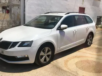 Usado Skoda Octavia Ambition 130 CV (95 kW) 2020 Blanco Familiar