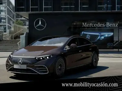 Usado Mercedes EQS450+ Edition 264 kW (360 CV) 2025 Negro Berlina