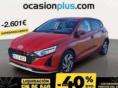Rojo Usado 2024 Hyundai i20 Utilitario | 17.682 € (Precio justo)
