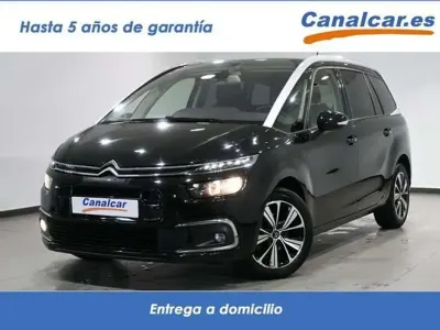 Usado Citroën C4 SpaceTourer Feel 131 CV (96 kW) 2018 Negro Monovolumen