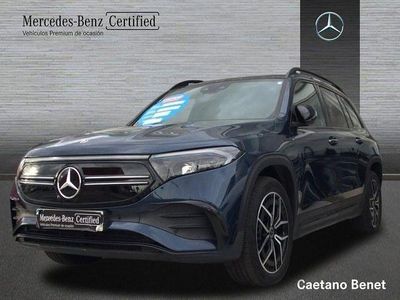 Azul Usado 2021 Mercedes EQB300 AMG line SUV | 39.950 € (Precio justo)