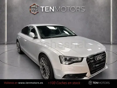 Usado Audi A5 Sportback 245 CV (180 kW) 2012 Gris / plata Utilitario